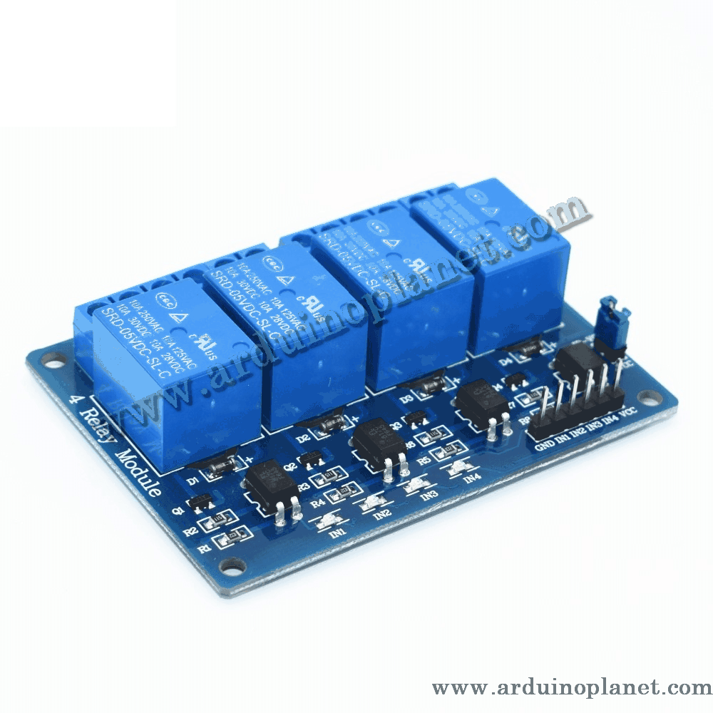 Module relais 5V à 4 canaux pour arduino