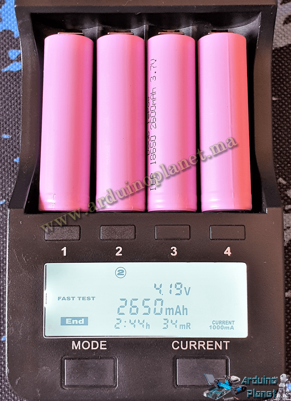 Batterie Li-ion 18650 Maroc | Disponible partout au Maroc